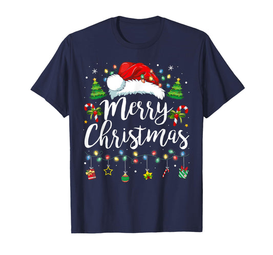 Merry Christmas Family Funny Christmas Women Men Xmas Kids T-Shirt