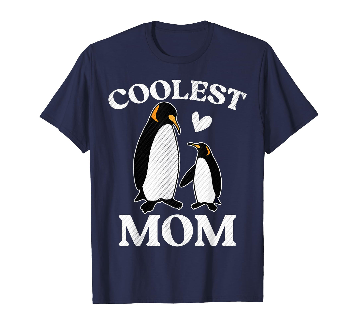 Coolest Mom Women Mothers Day Penguin Lover Mom T-Shirt
