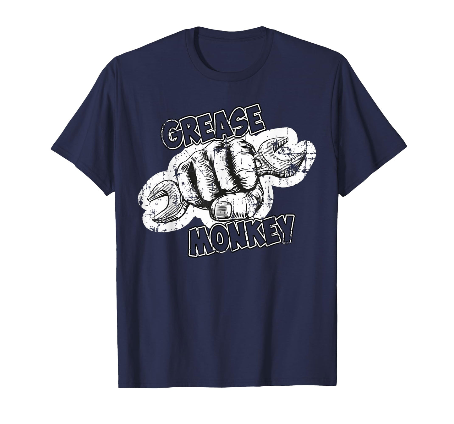 Grease Monkey Wrench Auto Mechanics T-Shirt T-Shirt