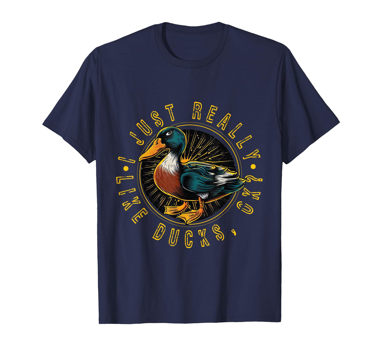Just A Girl Who Loves Ducks - Duck T-Shirt