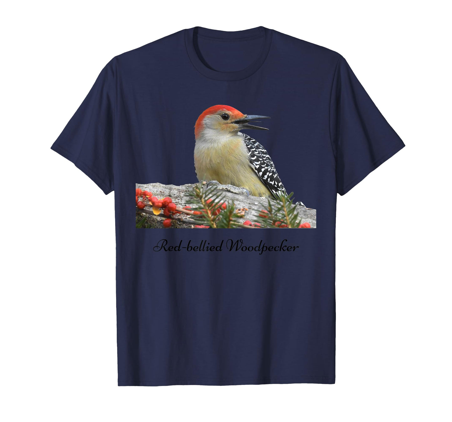 Red-bellied Woodpecker Bird Ornithology T-Shirt