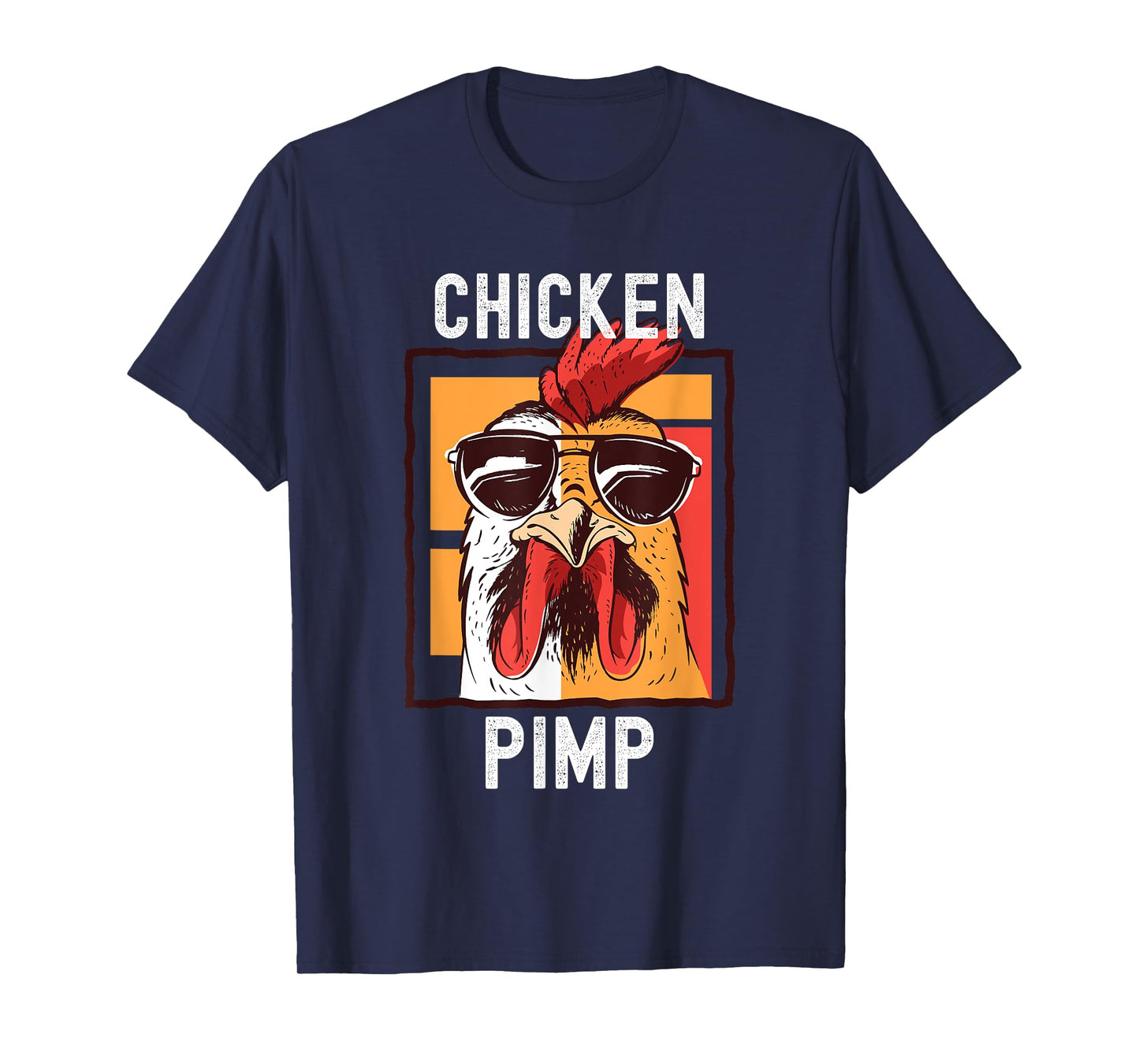 Chicken Pimp, Retro Vintage Farm Chicken Lover Gift T-Shirt