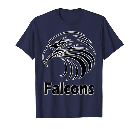 Falcons School Spirit Mascot Sports T-Shirt T-Shirt