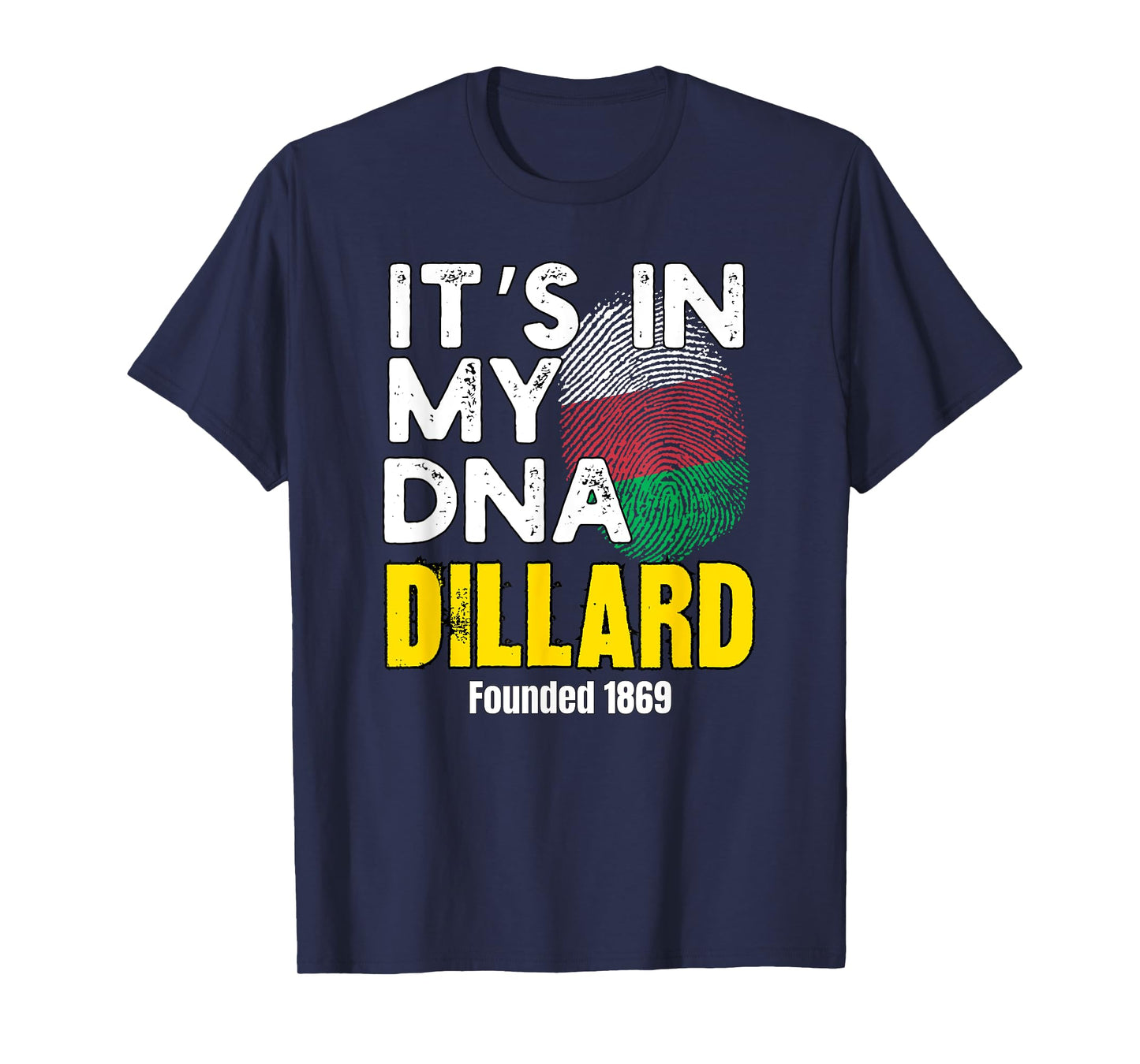 Dillard, DU, Souvenir HBC Urban Apparel T-Shirt