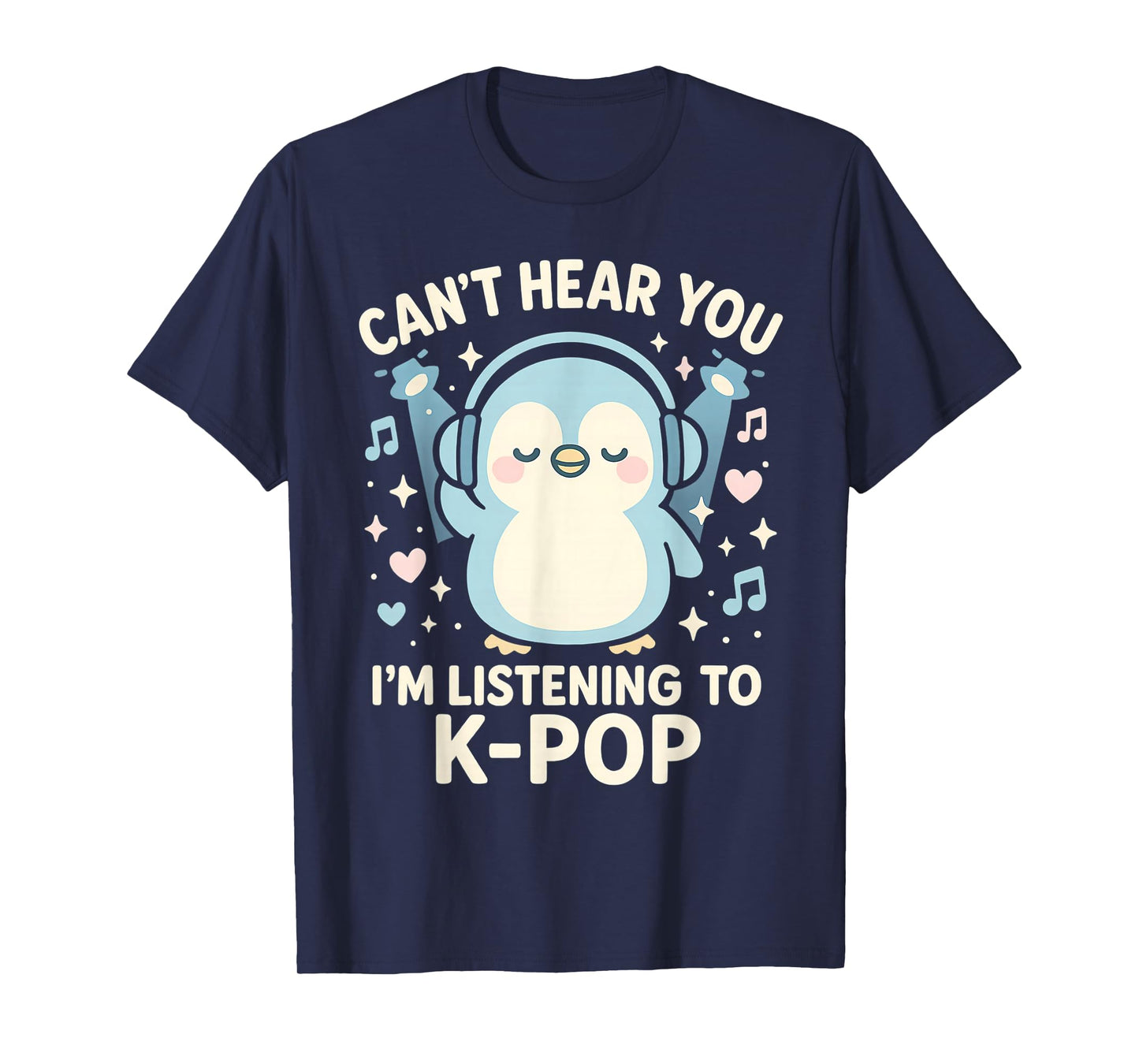 Kpop Penguin Pastel Kawaii Concert Anime Style T-Shirt