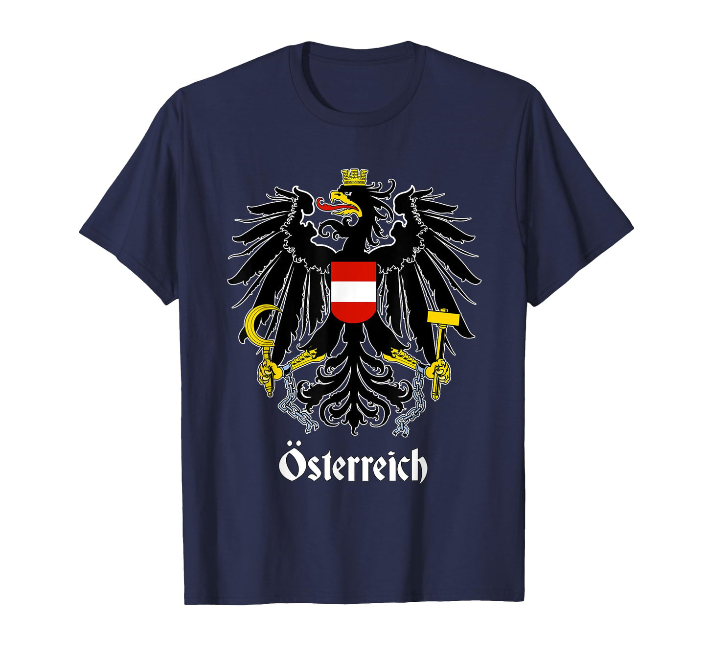 Austrian Eagle T-shirt Osterreich Austria Flag T-Shirt