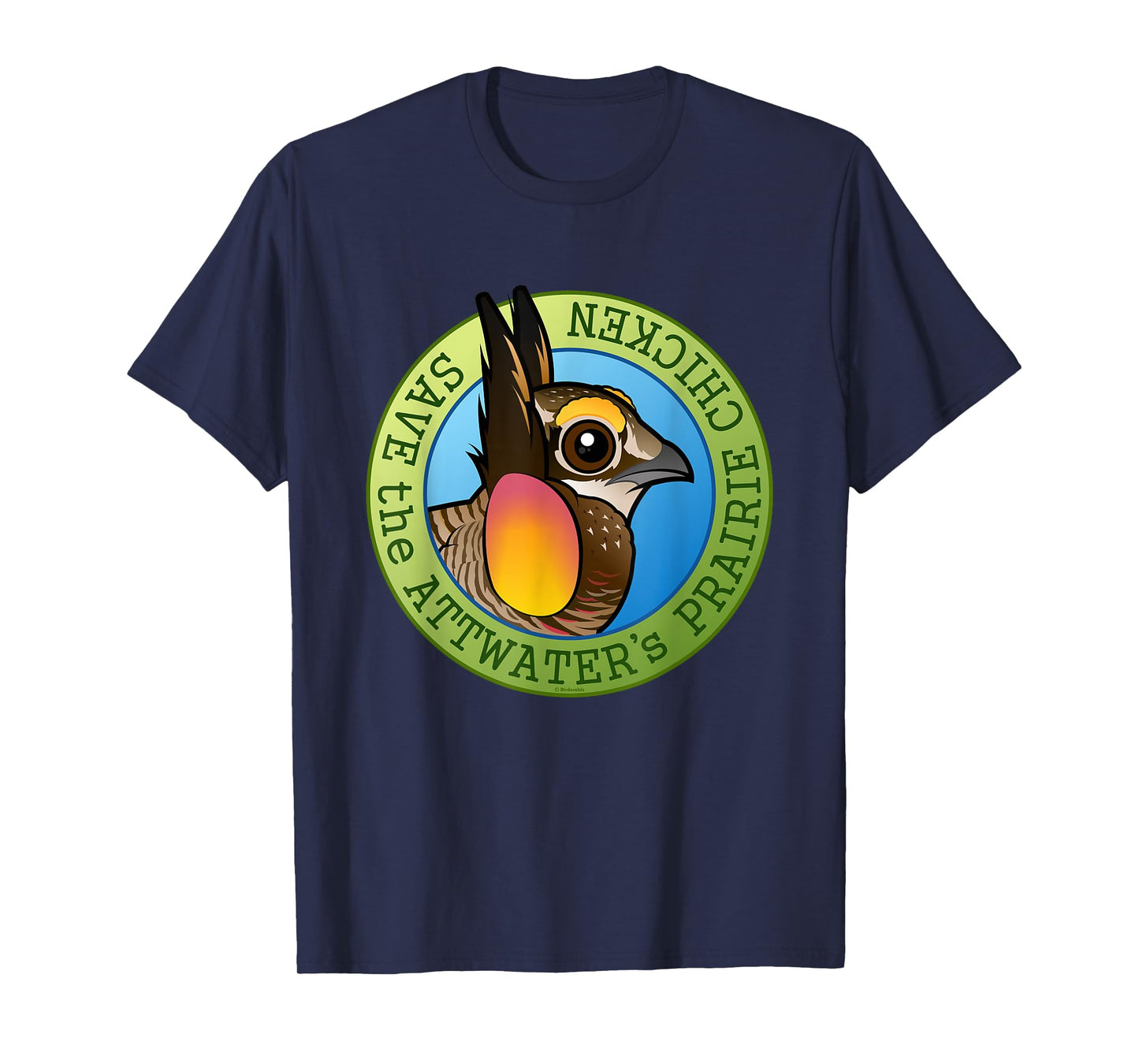 Save the Attwater's Prairie-Chicken Cute Conservation Gift T-Shirt