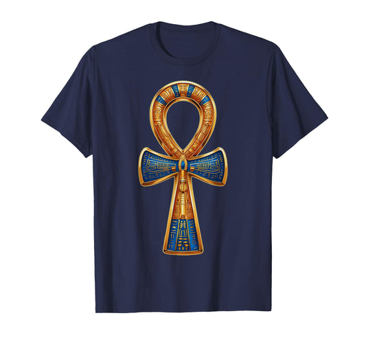 Ancient Egypt Egyptian Ankh Kemetic Key Of Life T-Shirt
