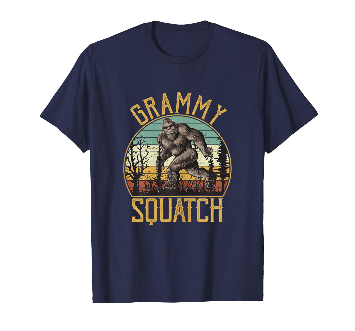 Grammy Squatch Bigfoot Grandma Sasquatch Family Matching T-Shirt