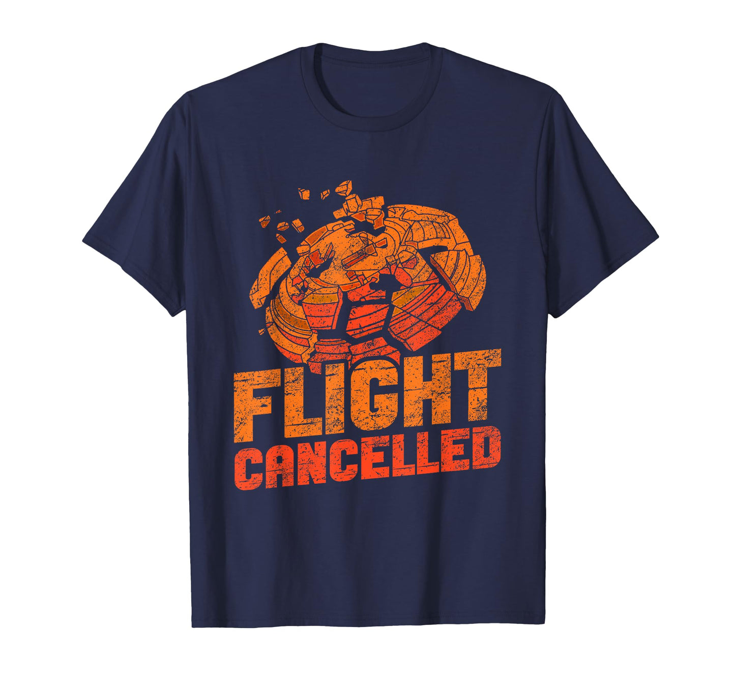 Skeet Shooting Flight Cancelled Trap Shooting Clay Pigeon T-Shirt