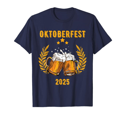 German Bigfoot Sasquatch Lederhose Funny Oktoberfest 2025 T-Shirt