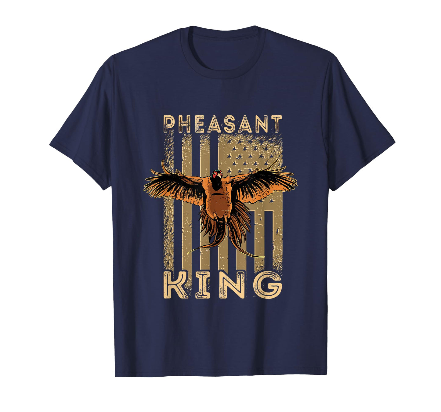 Pheasant Hunting USA American Pheasant King Pheasant Hunter T-Shirt