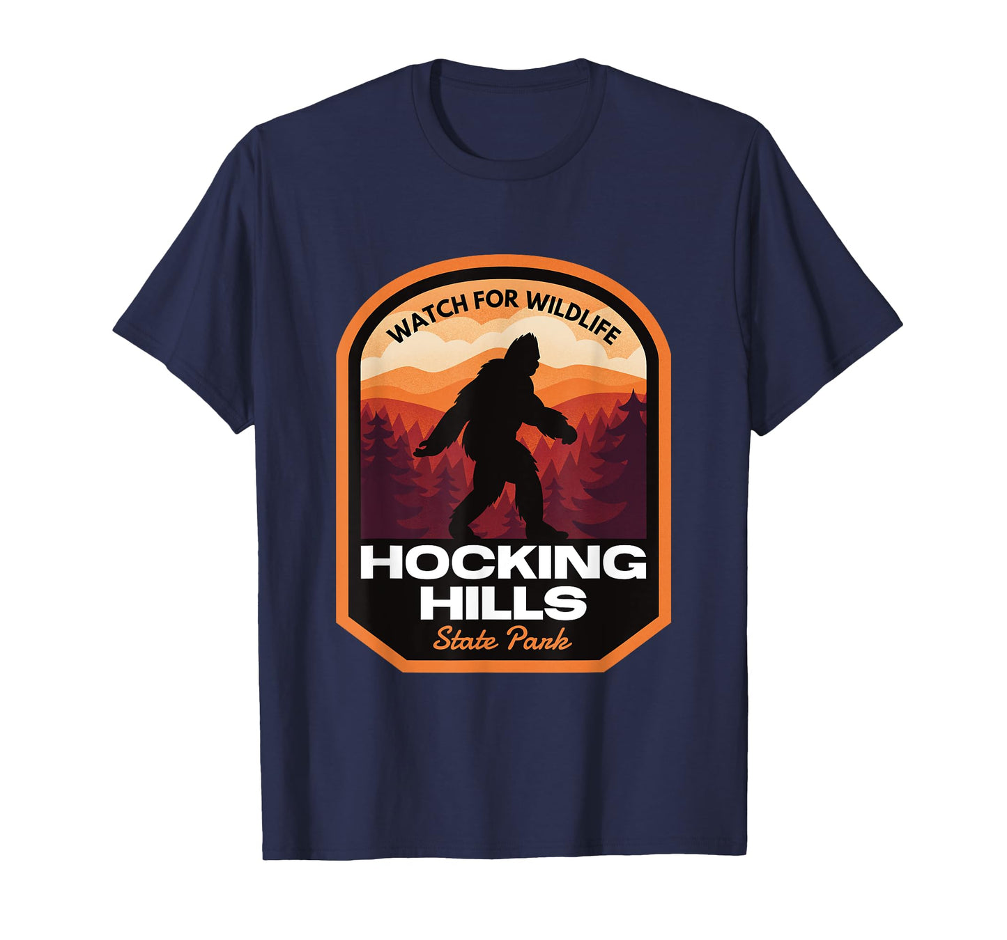 Hocking Hills State Park Bigfoot T-Shirt