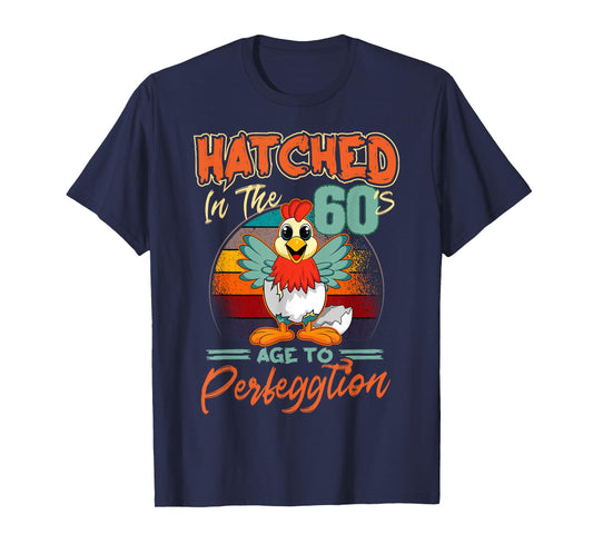 Chicken 60th Birthday Perfeggtion Chick Barnyard Farm Barn T-Shirt