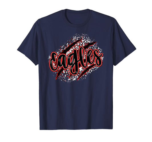 Mascot Sports School Spirit Eagles Back to School Shirt T-Shirt