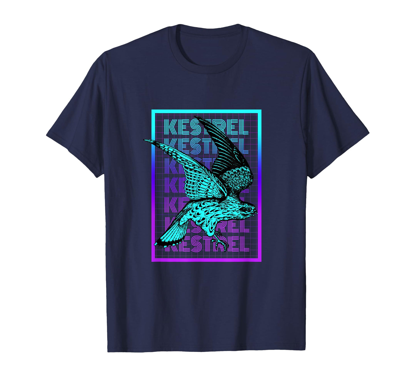 Kestrel Bird Vintage Retro Kestrel T-Shirt