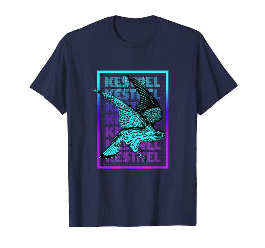 Kestrel Bird Vintage Retro Kestrel T-Shirt