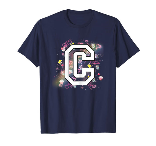 Kids Letter C Clothing For a Girl Who's Name Starts With C T-Shirt