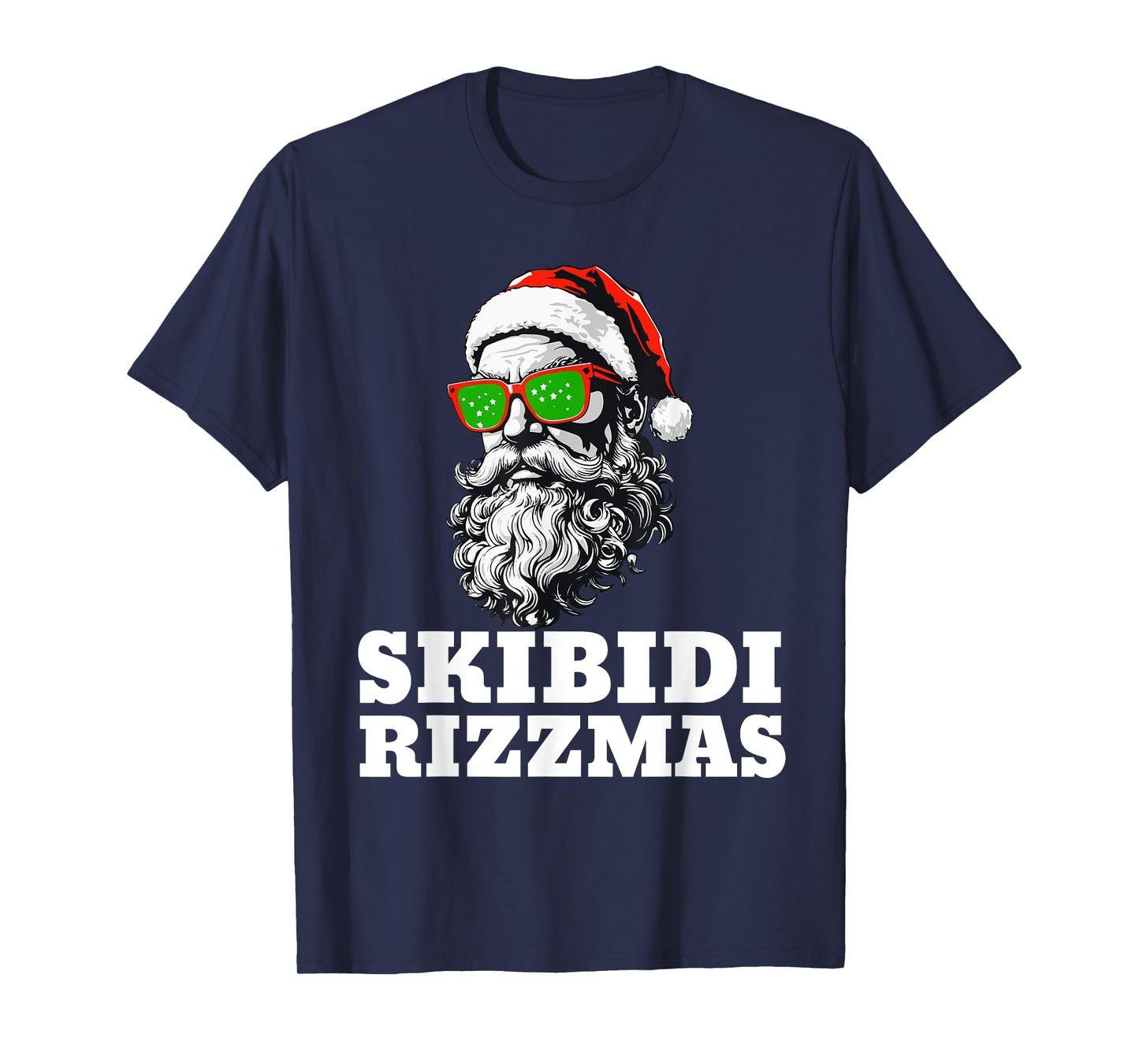 Skibidi Rizzmas - Santa Bruh Christmas Tee Rizz the Season T-Shirt