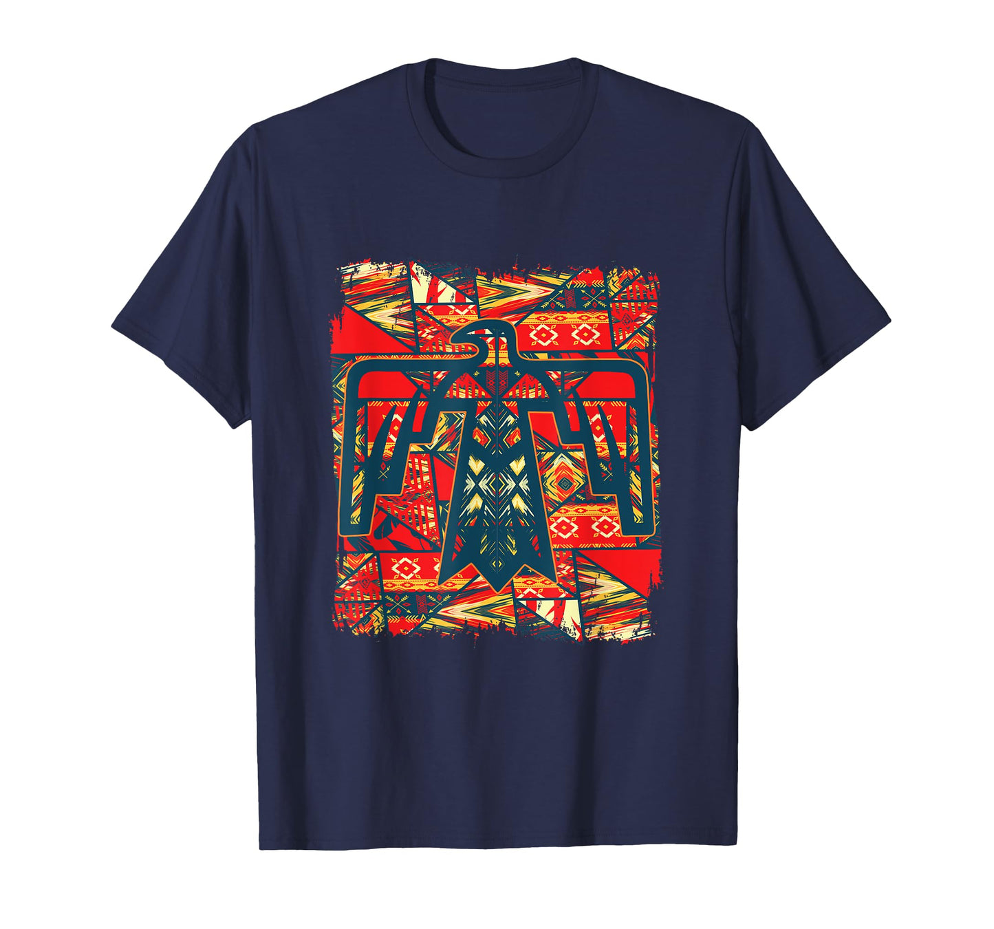 Native American Thunderbird Boho Indigenous Indian Tribe T-Shirt