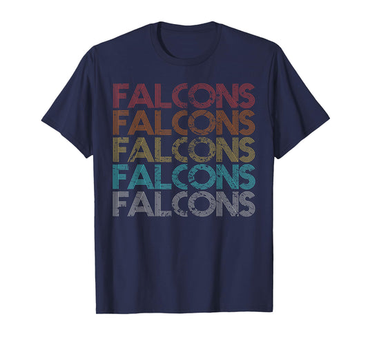 Retro Vintage Falcons T-Shirt, Small