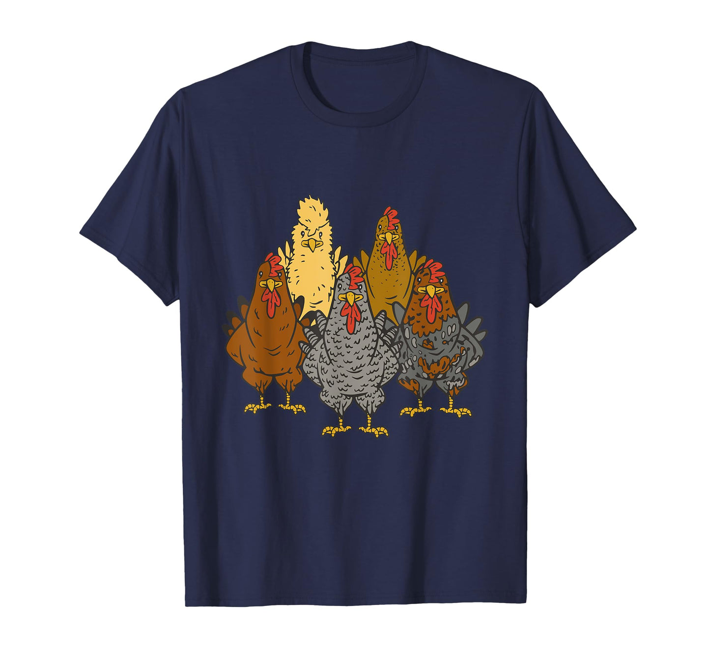 Chicken Animal Print Farm Chicken T-Shirt