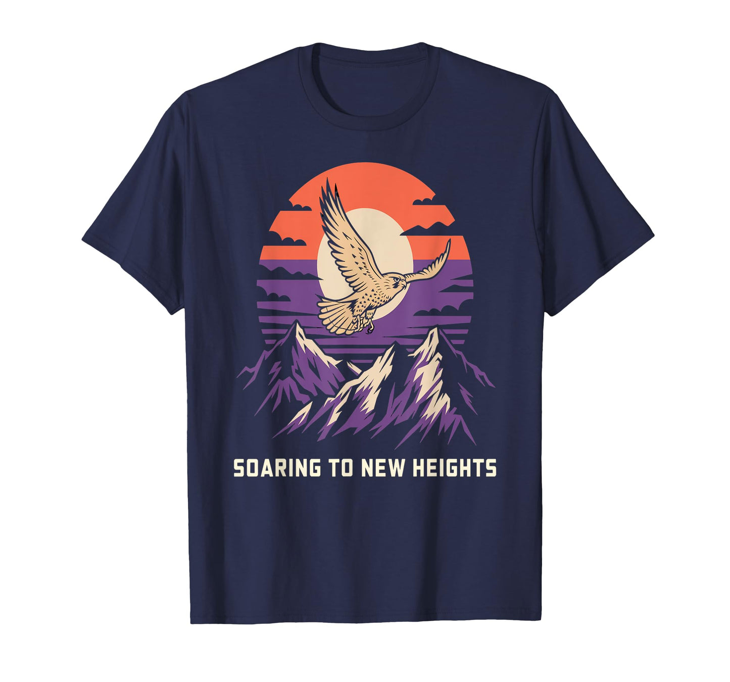 Soaring to New Heights, Majestic Bird Flight T-Shirt