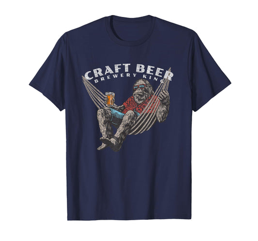 Funny Brewery Craft Beer Lovers Vintage Graphic T-Shirt