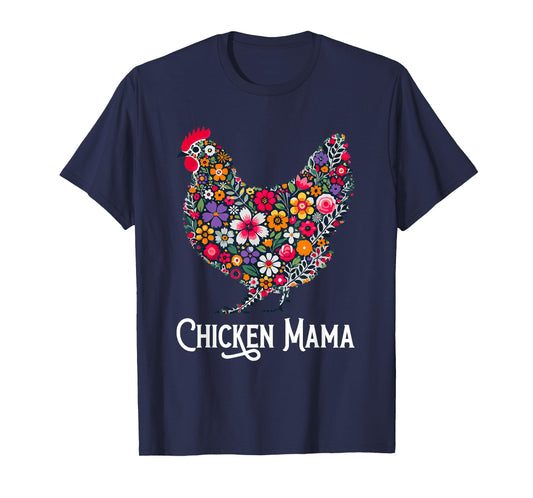 Chicken Mama Tee, Crazy Chicken Lady Tee, Mama Hen T-Shirt