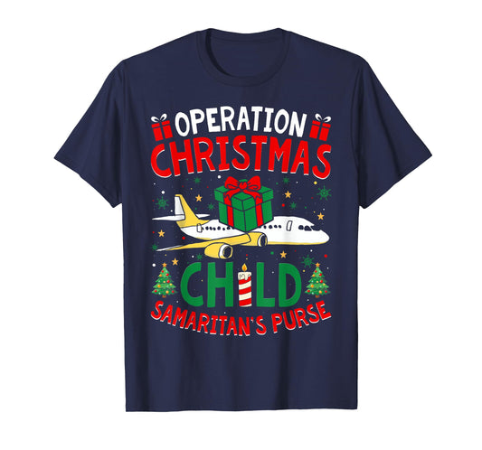 Funny Operation Christmas Child Family Matching Ugly Xmas T-Shirt