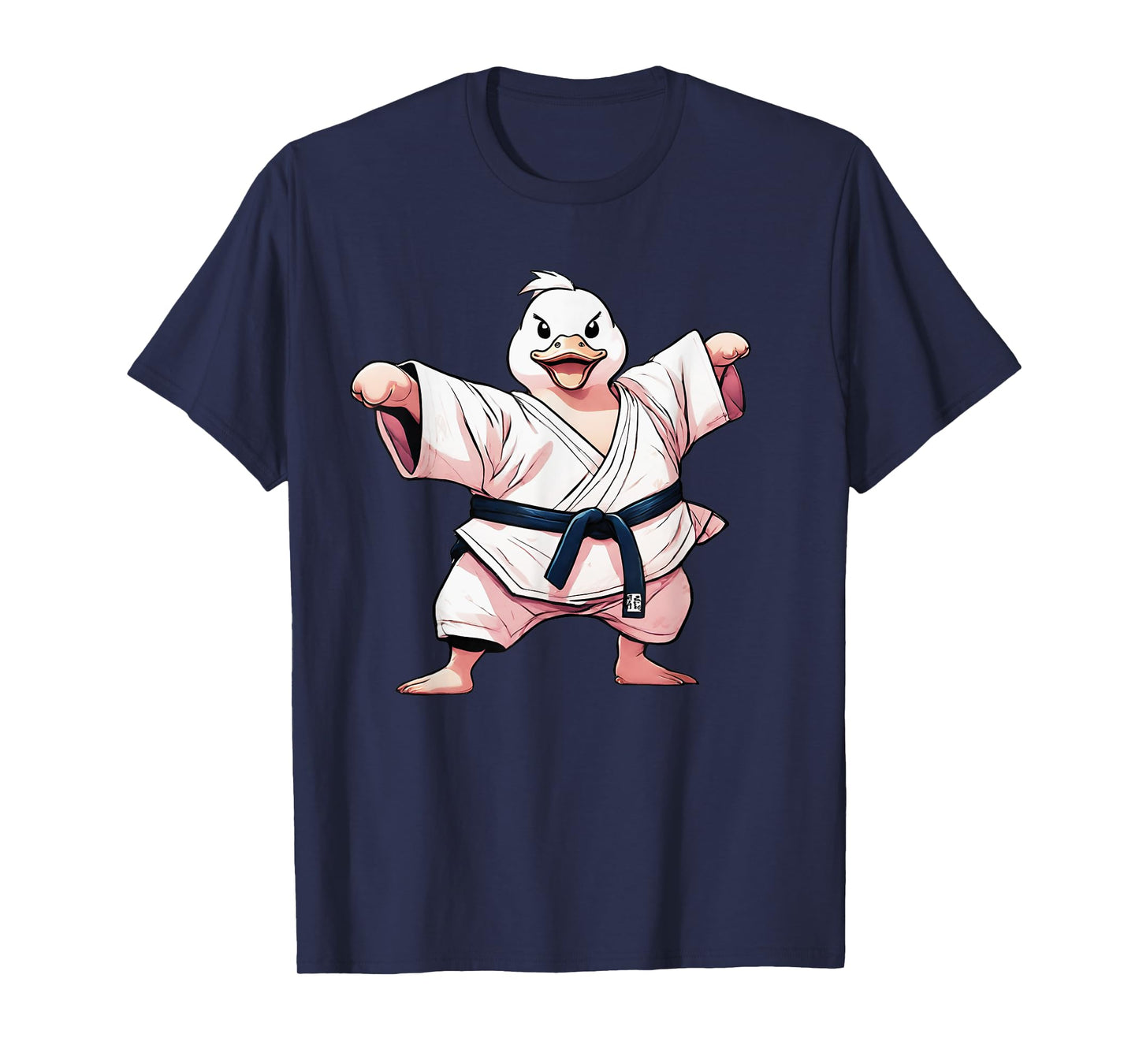Funny Chubby Duck Kung Fu Karate Judo Taekwondo Martial Arts T-Shirt