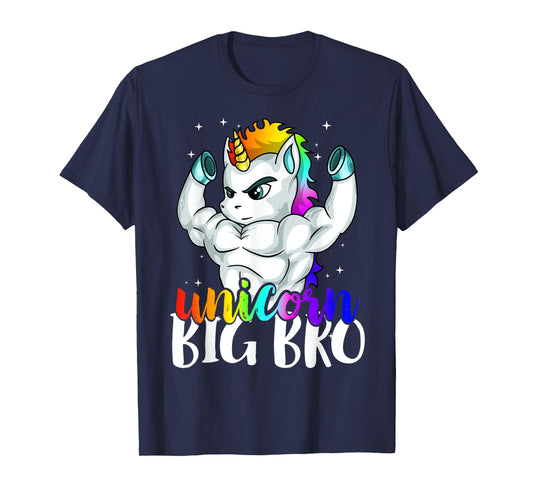 Unicorn Big Bro Brothercorn of Unicorn Sister Girl Boys Gift T-Shirt