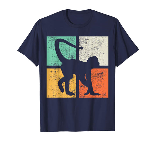 Spider Monkey Retro Vintage T-Shirt