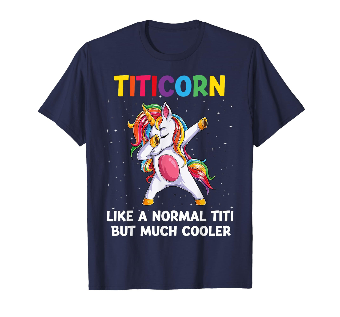 TitiCorn Titi Unicorn Birthday Family Matching Bday Party T-Shirt