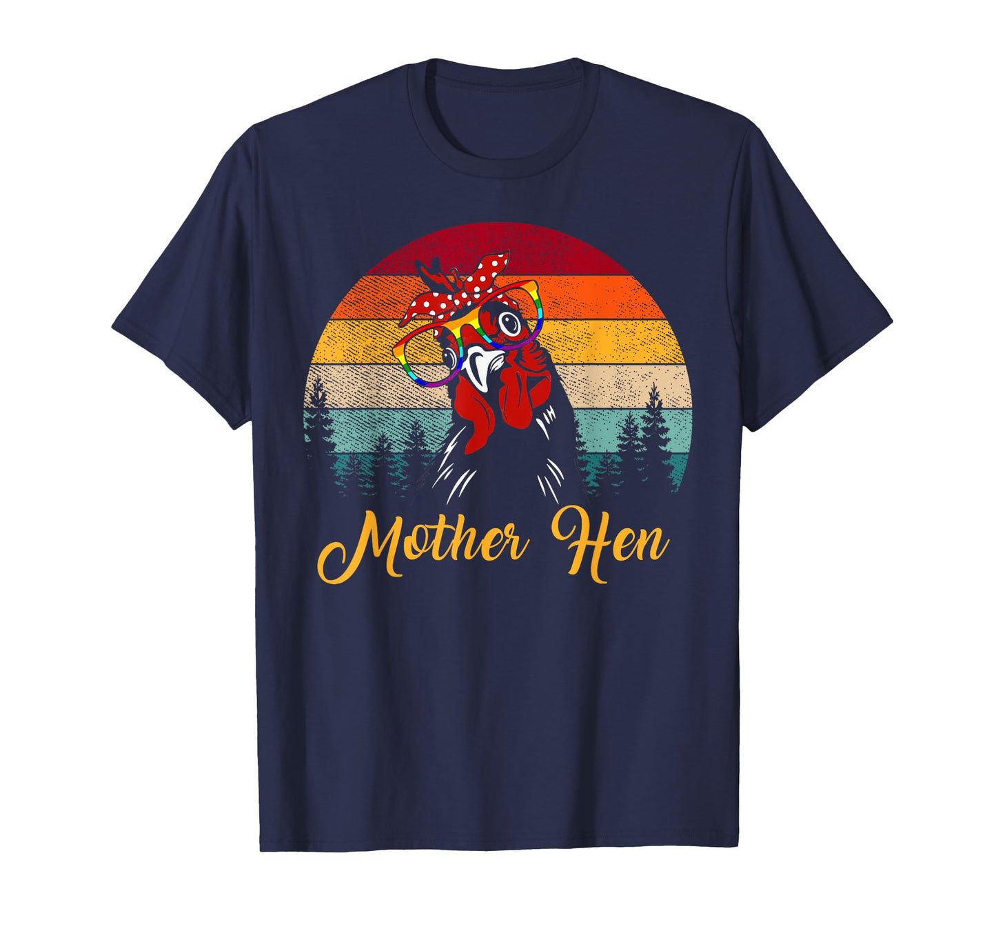 Mother Hen Chicken Farming Mothers Day T-Shirt