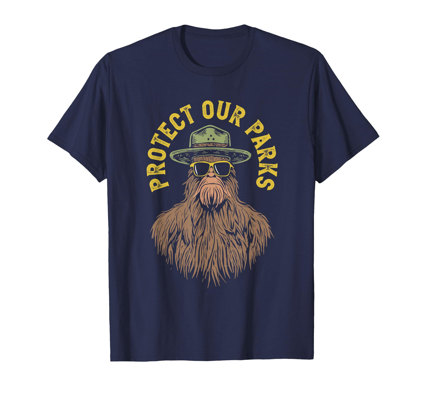 Protect Our Parks! Sasquatch Park Ranger Funny Bigfoot T-Shirt