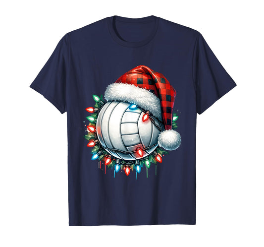 Christmas Volleyball Xmas Volleyball Player T-Shirt