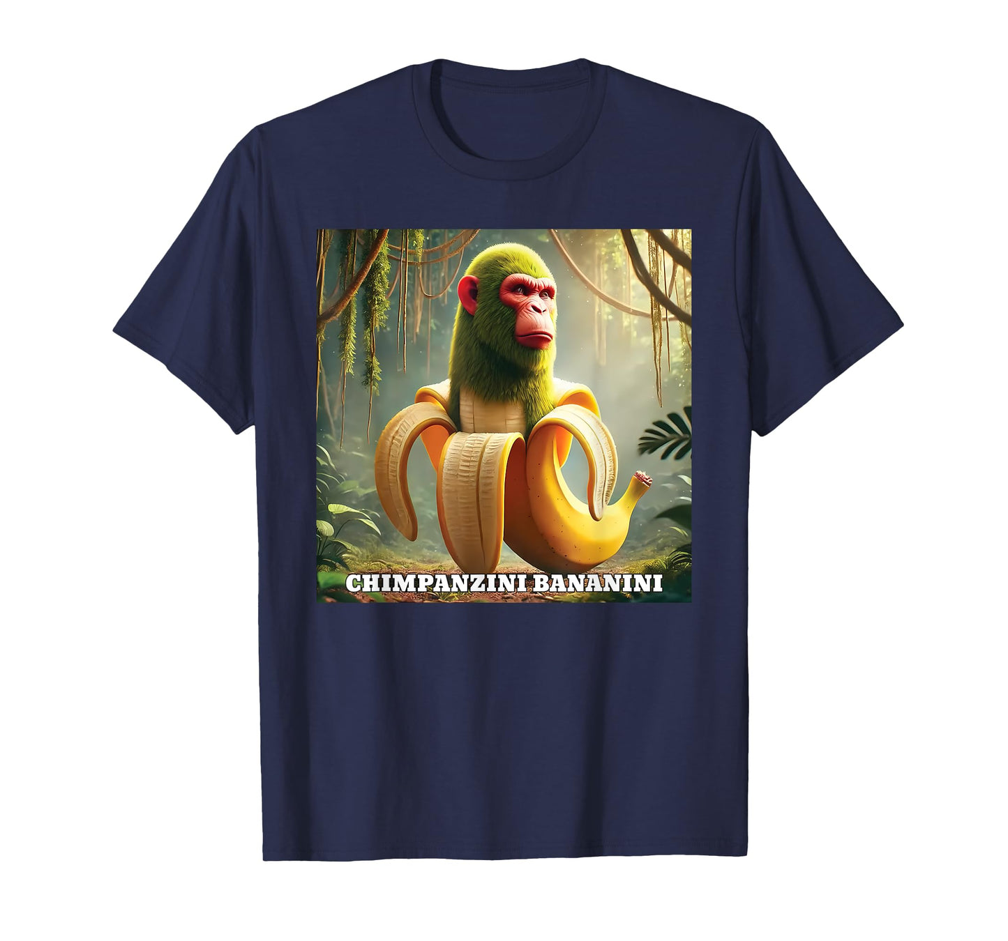 Chimpanzini Bananini Monkey Meme T-Shirt
