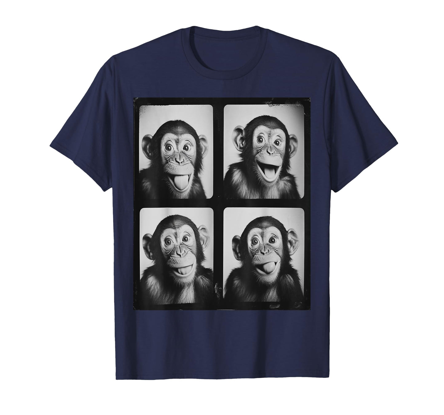 Funny Chimp Baby Chimpanzee Monkey Face T-Shirt
