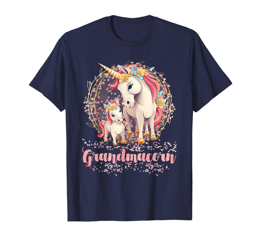 Grandmacorn Mother's day Grandmother Grandma Unicorn T-Shirt