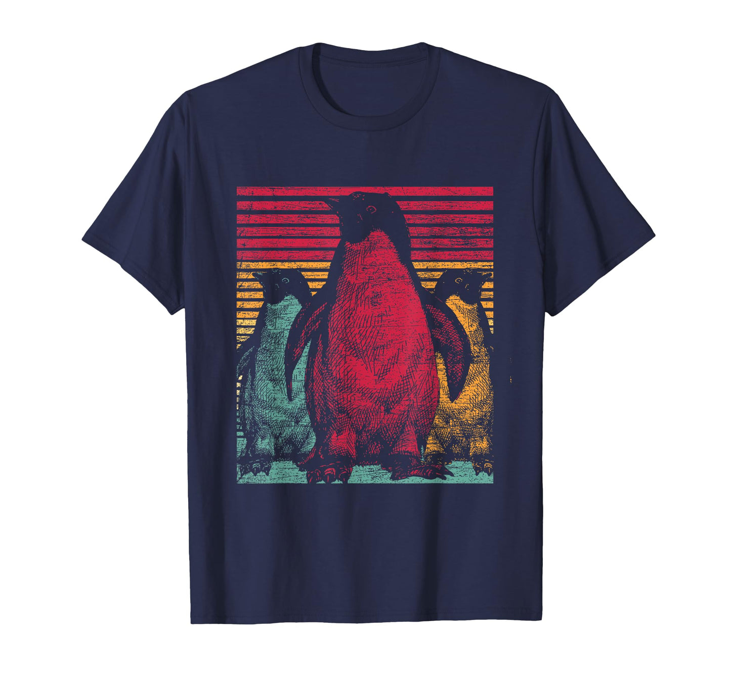 Retro Penguin T-Shirt