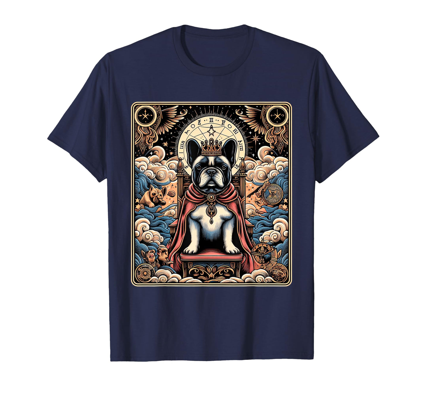 French Bulldog tarot card T-Shirt for Men Women