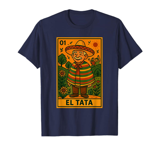 El Abuelo Spanish-Mexican Bingo Funny Gifts - El Tata T-Shirt