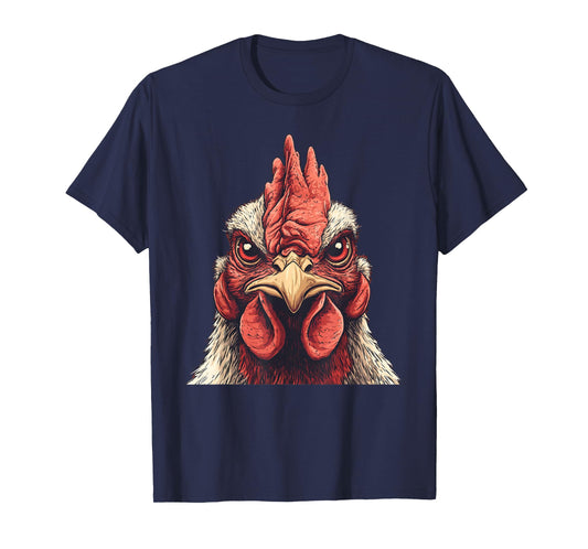 Funny Chicken Graphic T-Shirt