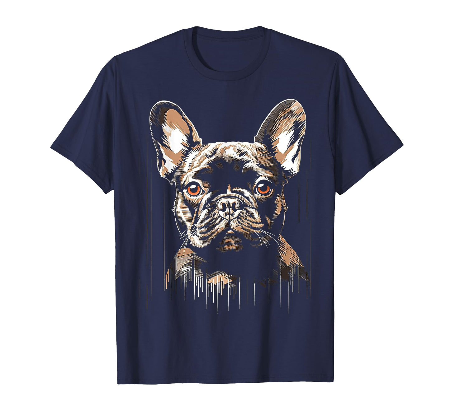 French Bulldog Motif Pet Art Dog French Bulldog T-Shirt