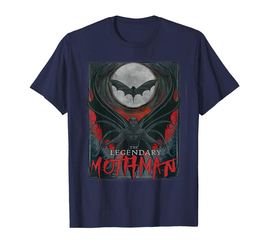 mothman legend, cryptozoology, cryptids mens fun cult movie T-Shirt