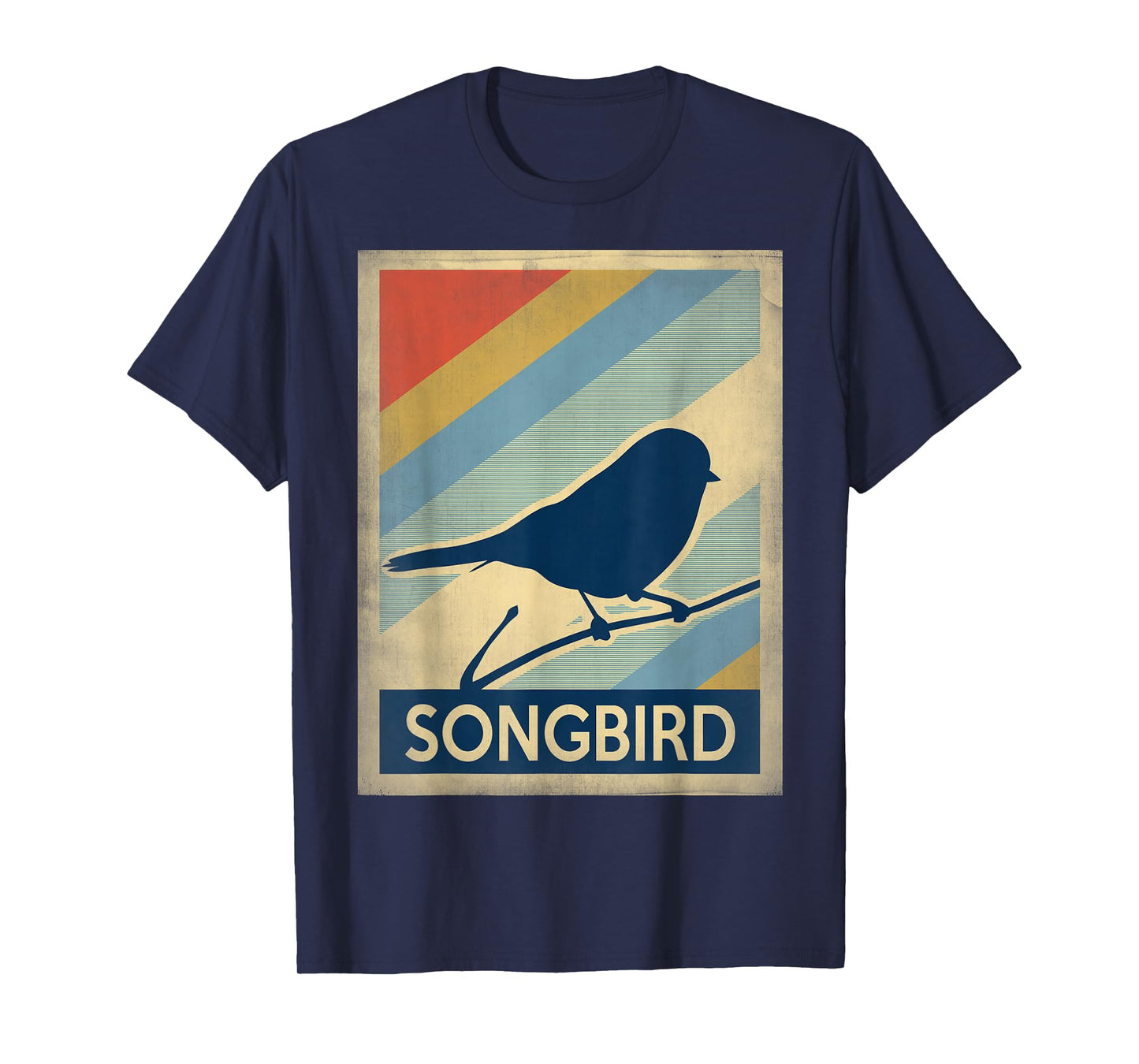 Vintage style songbird T-Shirt