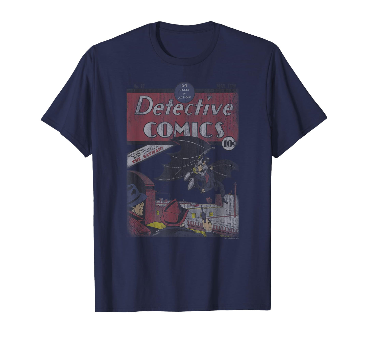 Batman Detective #27 Distressed T-Shirt