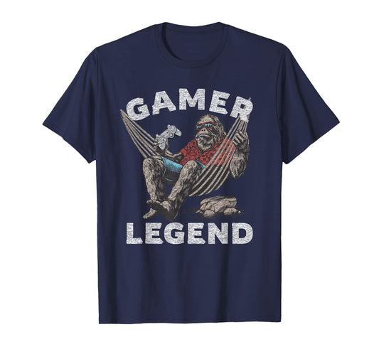 Gamer Legend Funny Video Game Player T-Shirt