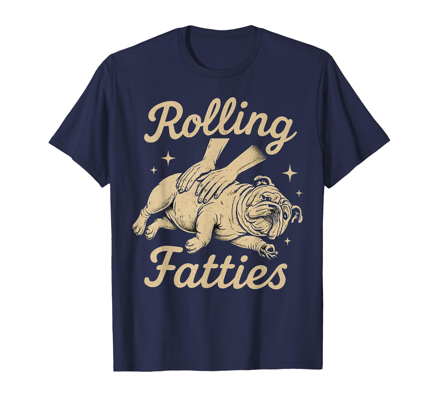Funny Cute English Bulldog Lover Puppy Owner Bulldog Fatty T-Shirt
